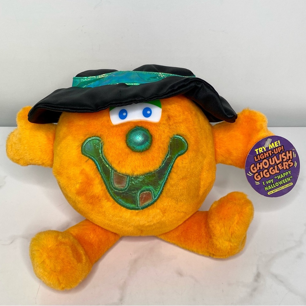 Happy Halloween Talking Moving Pumpkin